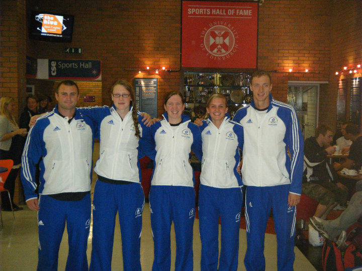 L-R: Chris Jones, Kathryn Johnstone, Kerry Buchan, Louise Pate, Kris Gilchrist